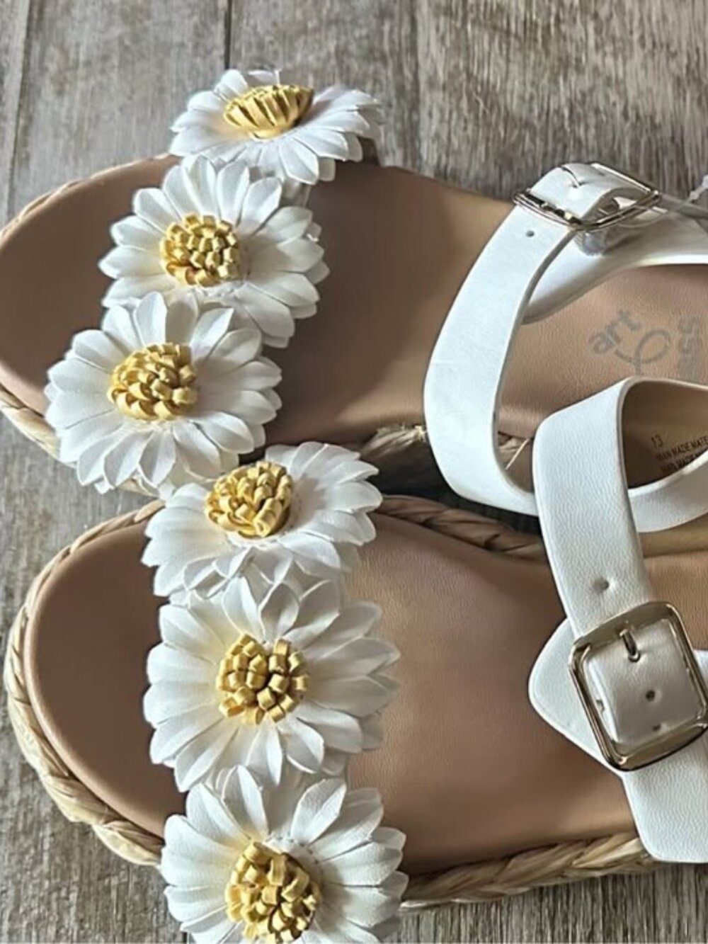 Daisy Platform Sandals Size 13